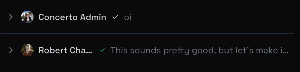 Collapsed Resolved Comments